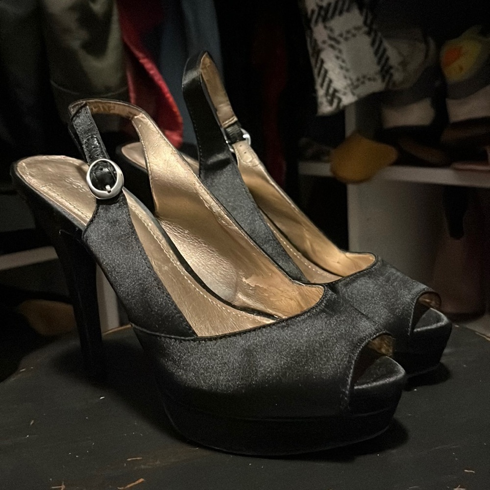 BCBG black heels